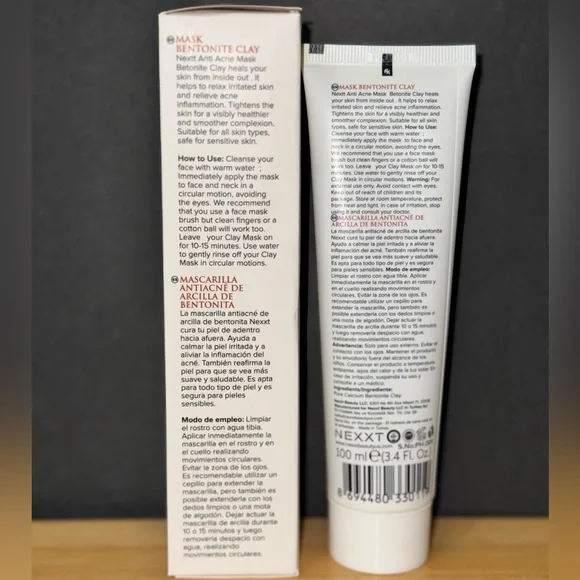 Nexxt Anti Acne Mask Bentonite Clay - Picture 2 of 2